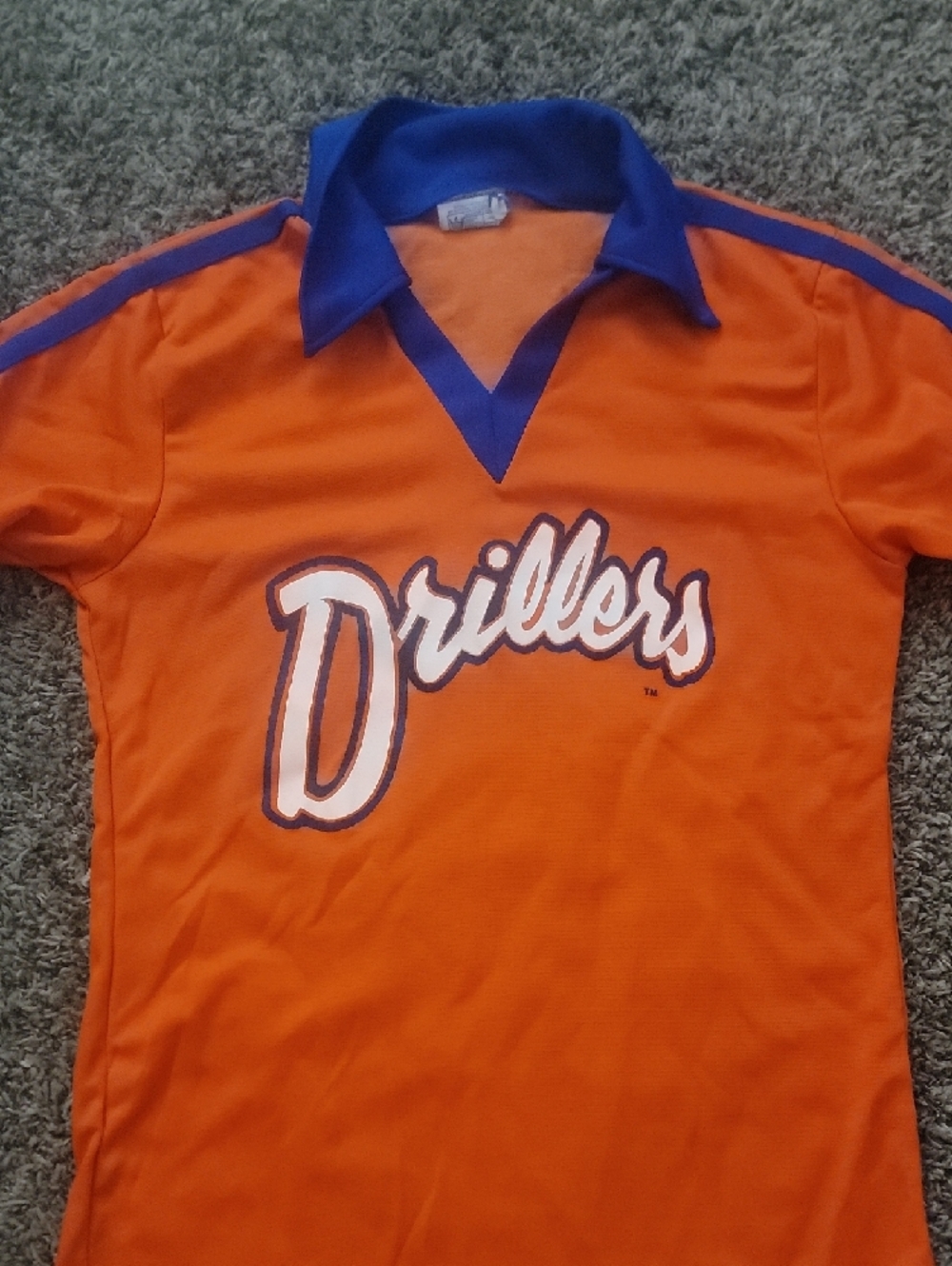 Admiral NASL Vintage 1979-82 Edmonton Drillers Home Jersey
